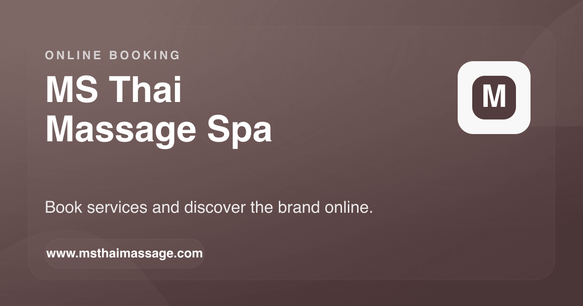 MS Thai Massage Spa